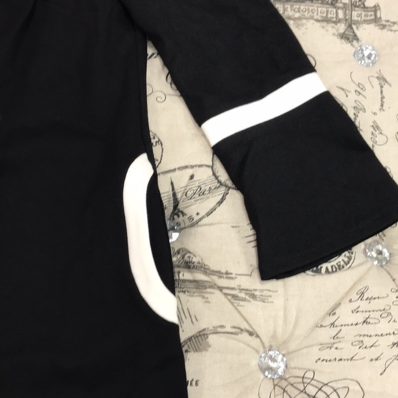 Anne Klein Bell Sleeve Knee Length Dress - Picture 4 of 5